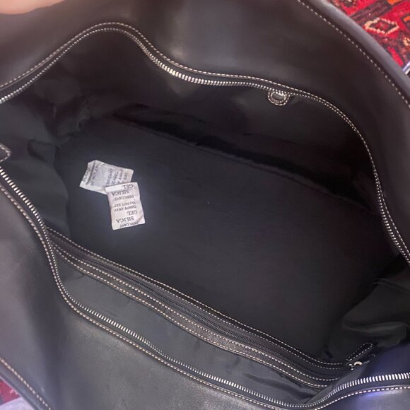 Gorgeous Vintage Coach Leather Weekender Bag Perfect Condition - Picture 4 of 4